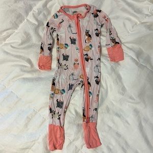 Little Sleepies Cool Cats 0-3m Pajamas
